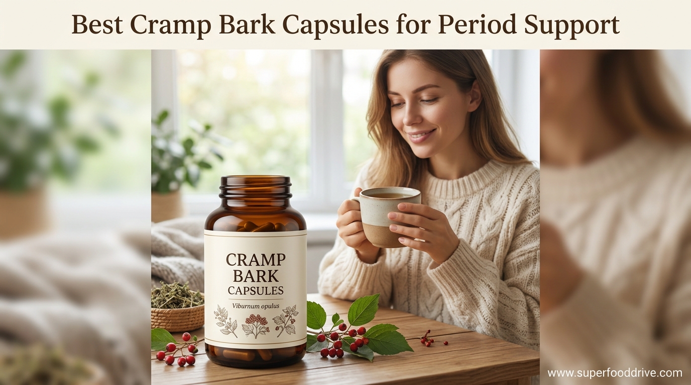 Best Cramp Bark Capsules for Period Support