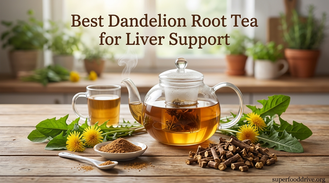 Best Dandelion Root Tea for Liver Support