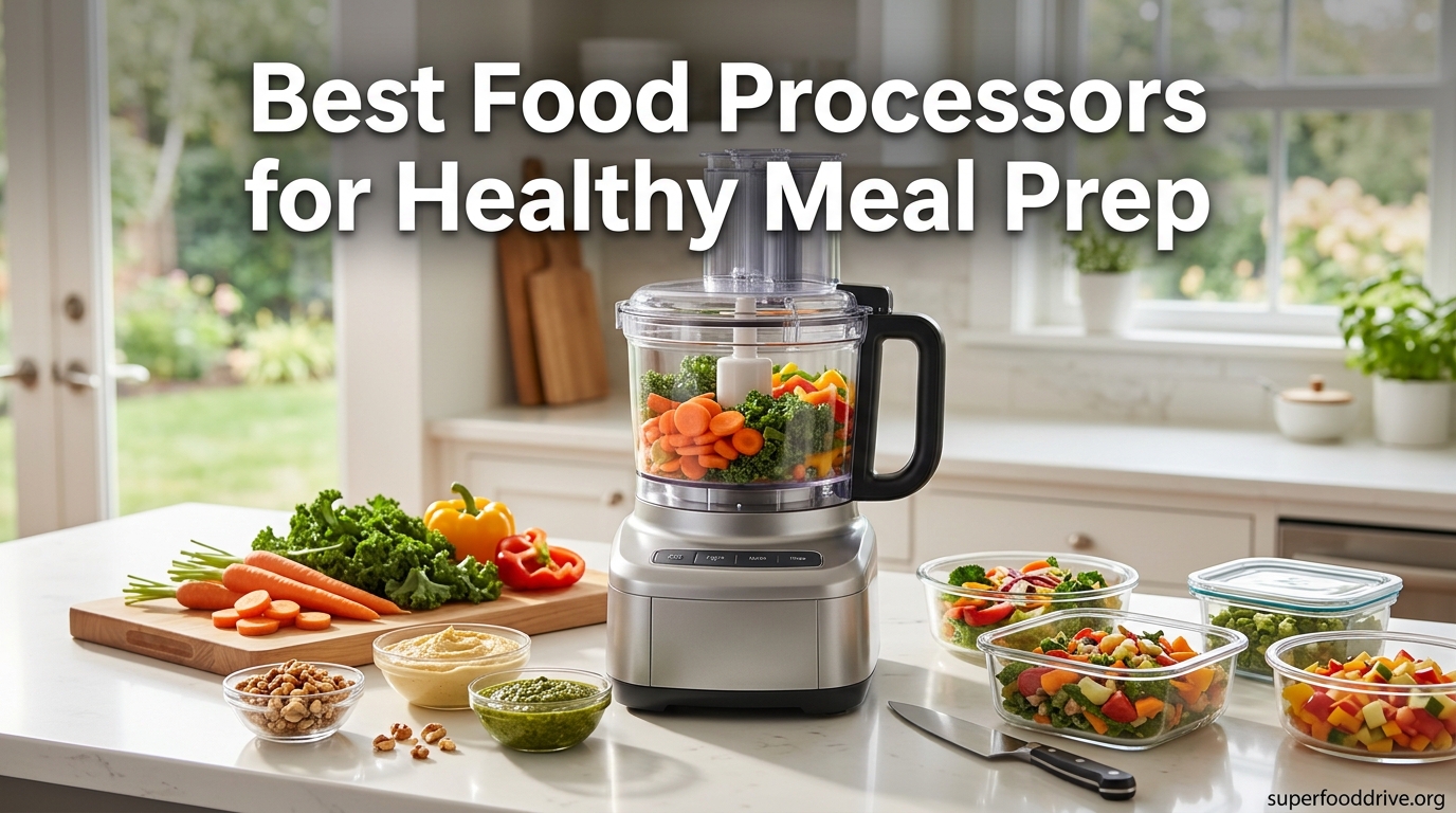 Best Food Processors for Healthy Meal Prep