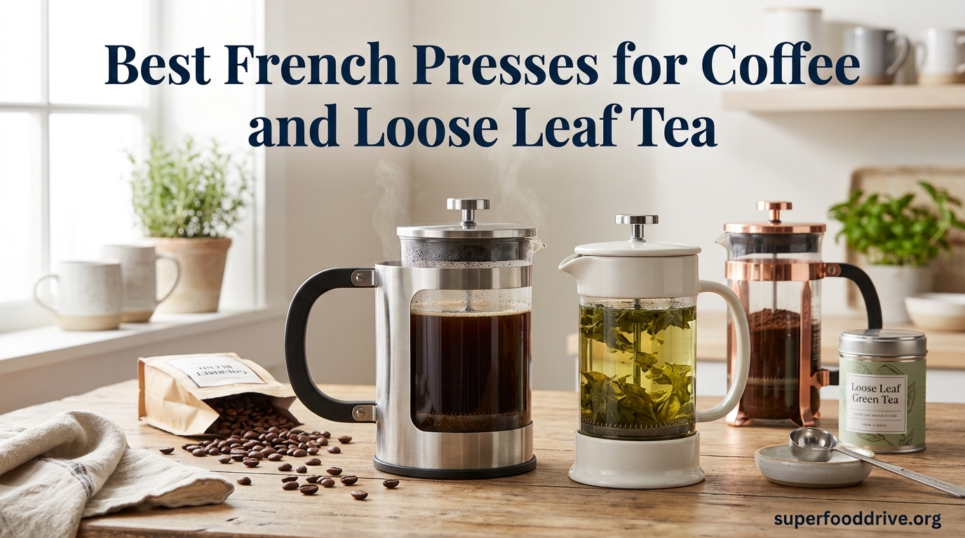 Best French Presses for Coffee and Loose Leaf Tea