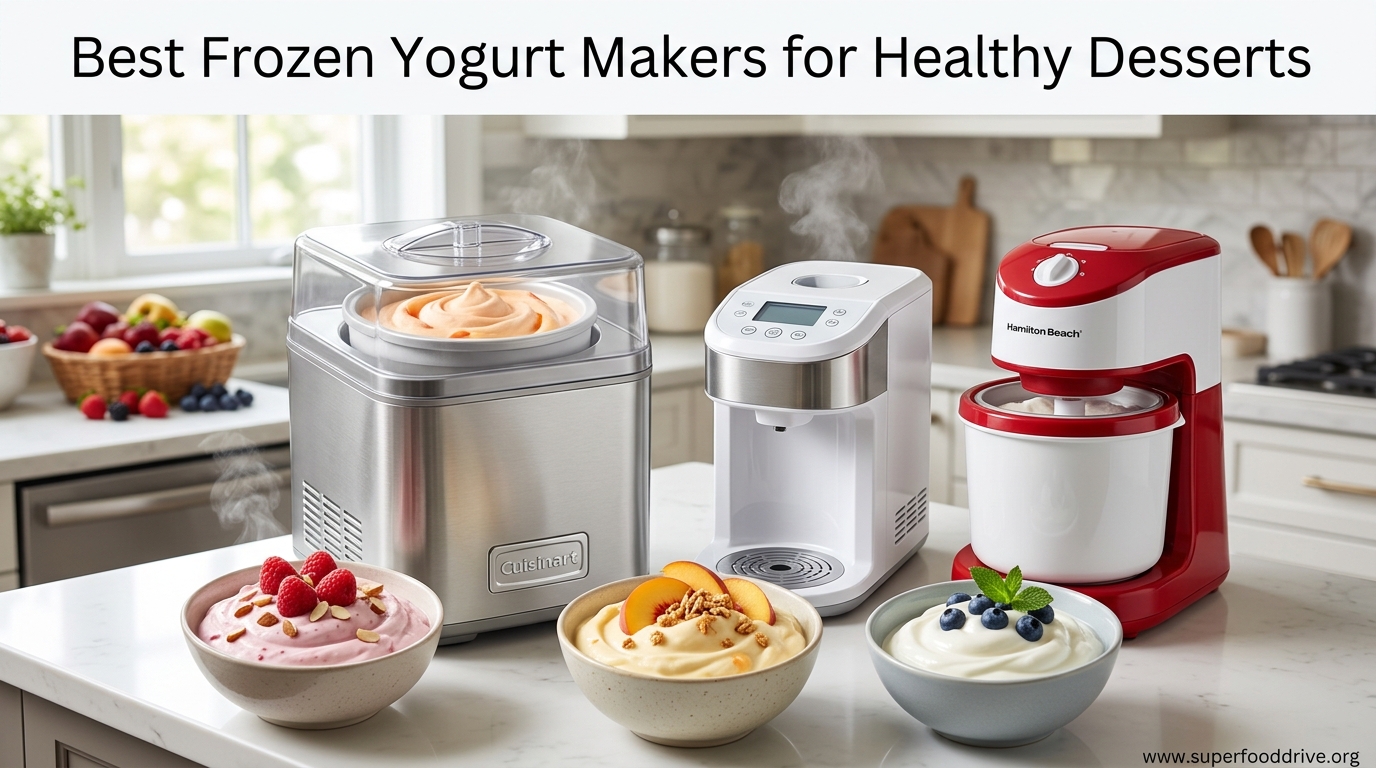 Best Frozen Yogurt Makers for Healthy Desserts