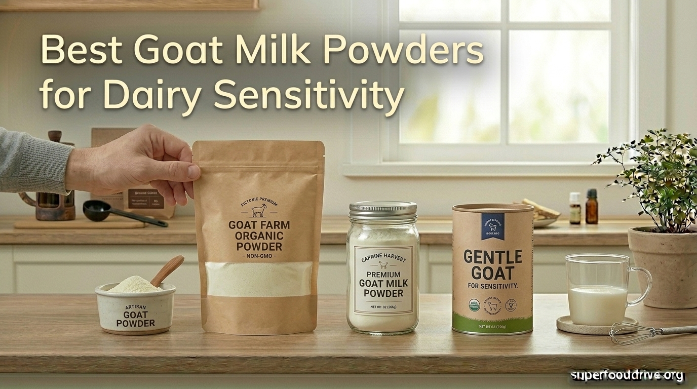 Best Goat Milk Powders for Dairy Sensitivity