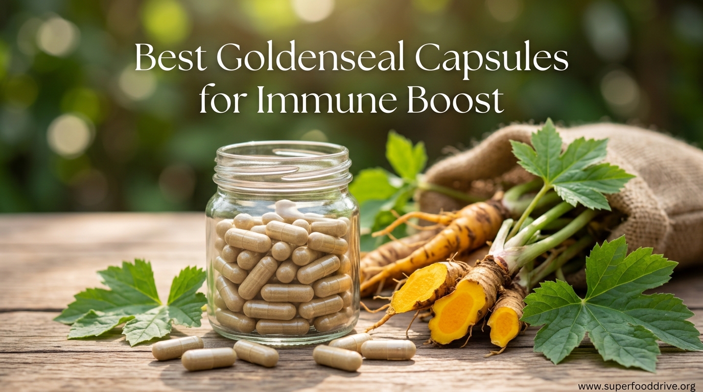 Best Goldenseal Capsules for Immune Boost