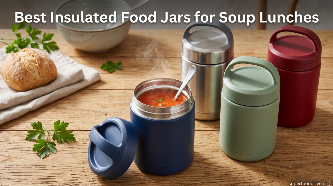 Best Insulated Food Jars for Soup Lunches