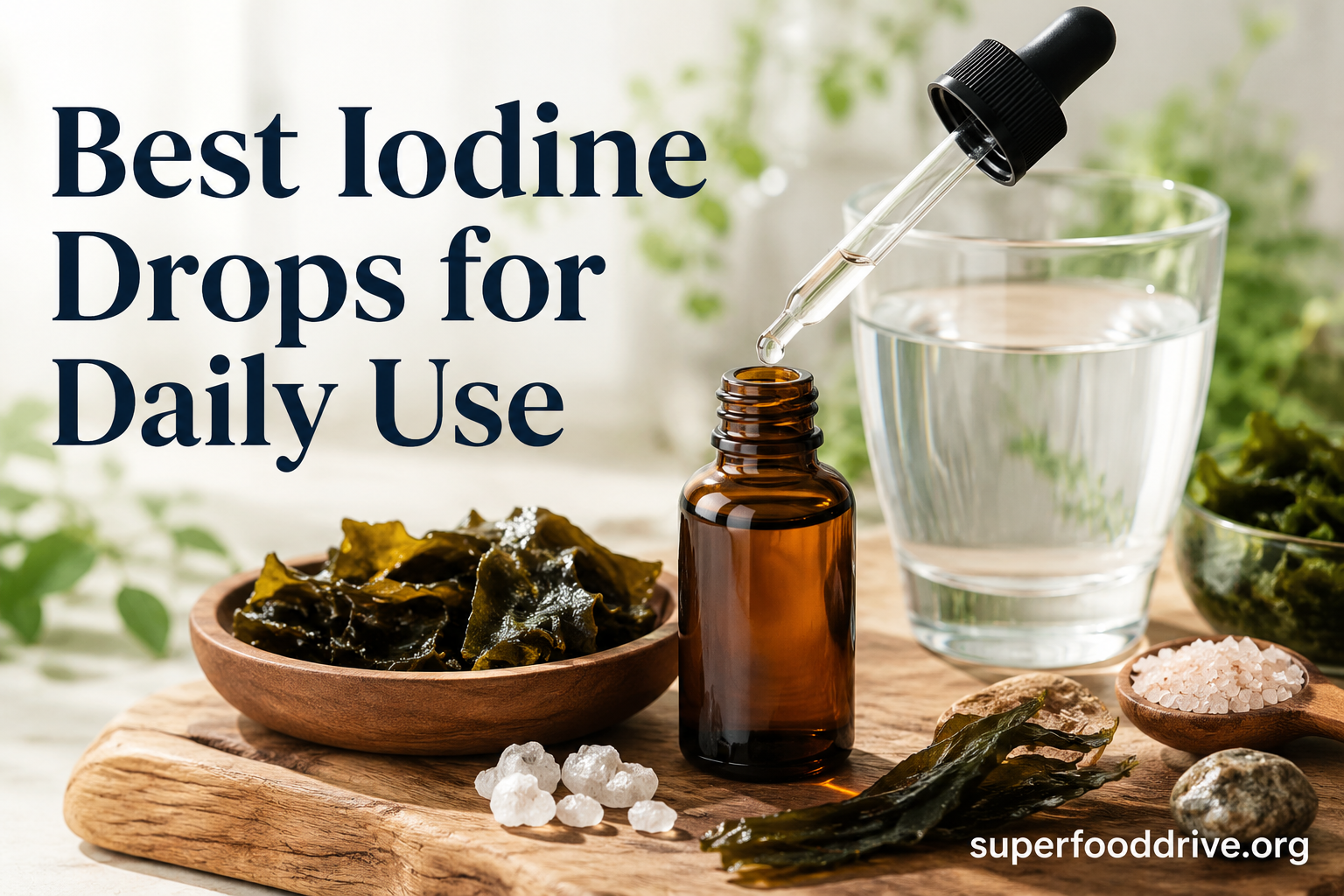 Best Iodine Drops for Daily Use