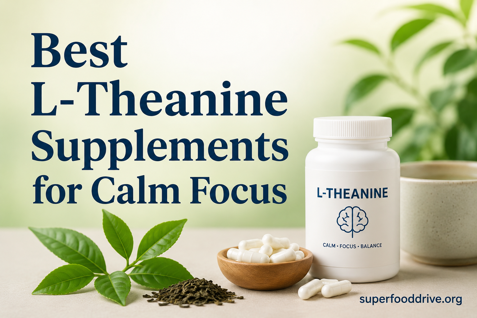 Best L-Theanine Supplements for Calm Focus