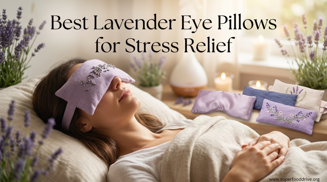 Best Lavender Eye Pillows for Stress Relief