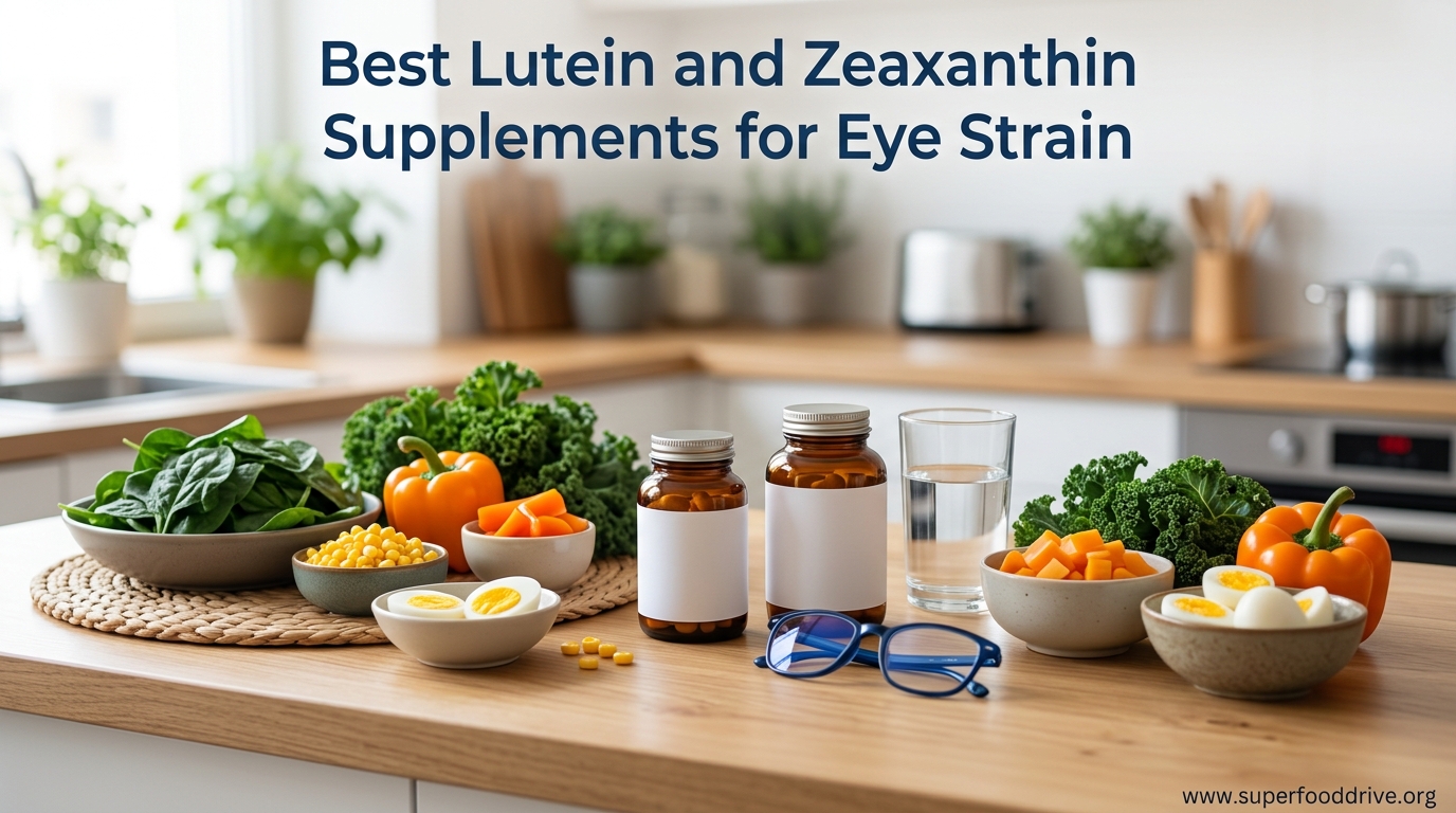 Best Lutein and Zeaxanthin Supplements for Eye Strain