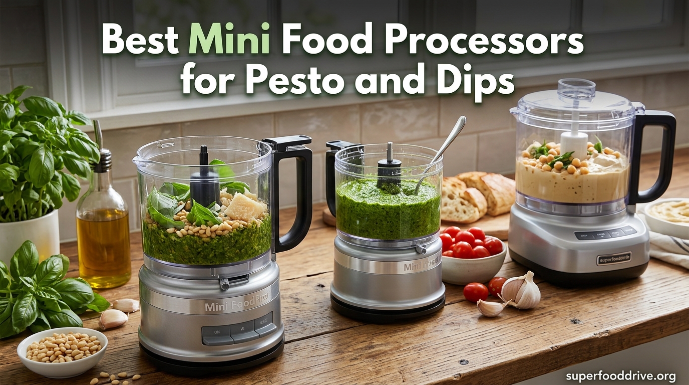 Best Mini Food Processors for Pesto and Dips