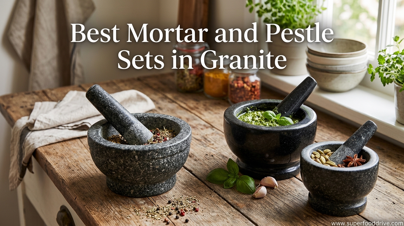 Best Mortar and Pestle Sets in Granite