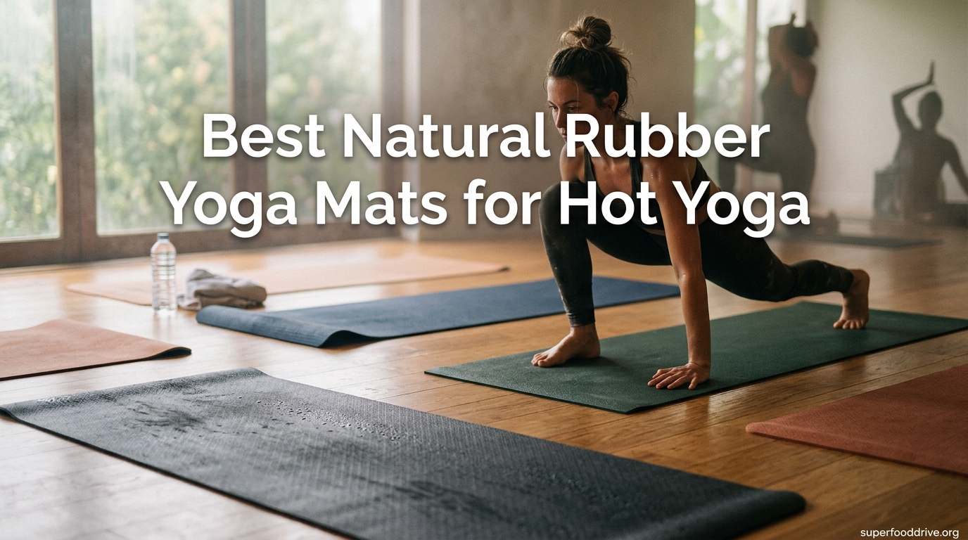 Best Natural Rubber Yoga Mats for Hot Yoga