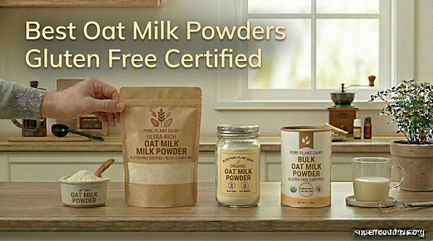 Best Oat Milk Powders Gluten Free Certified