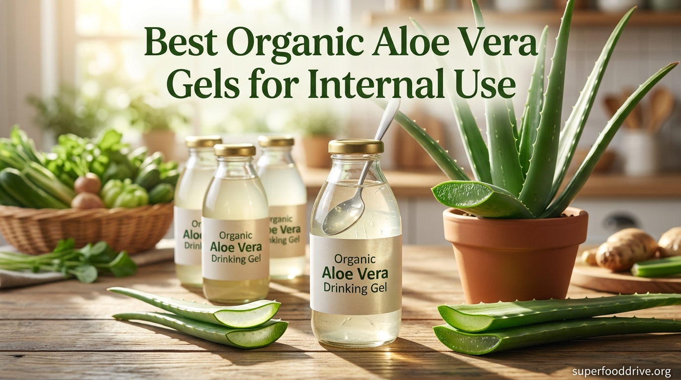 Best Organic Aloe Vera Gels for Internal Use