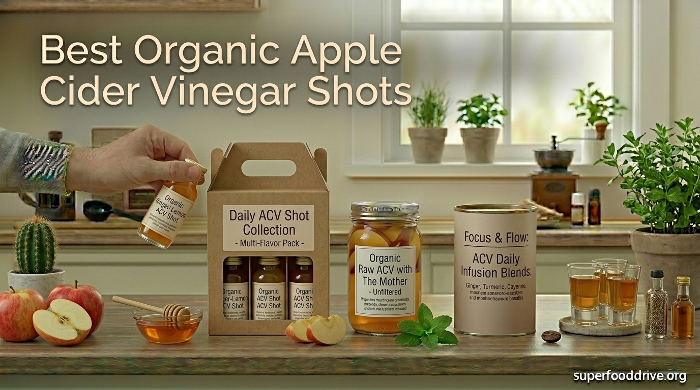 Best Organic Apple Cider Vinegar Shots