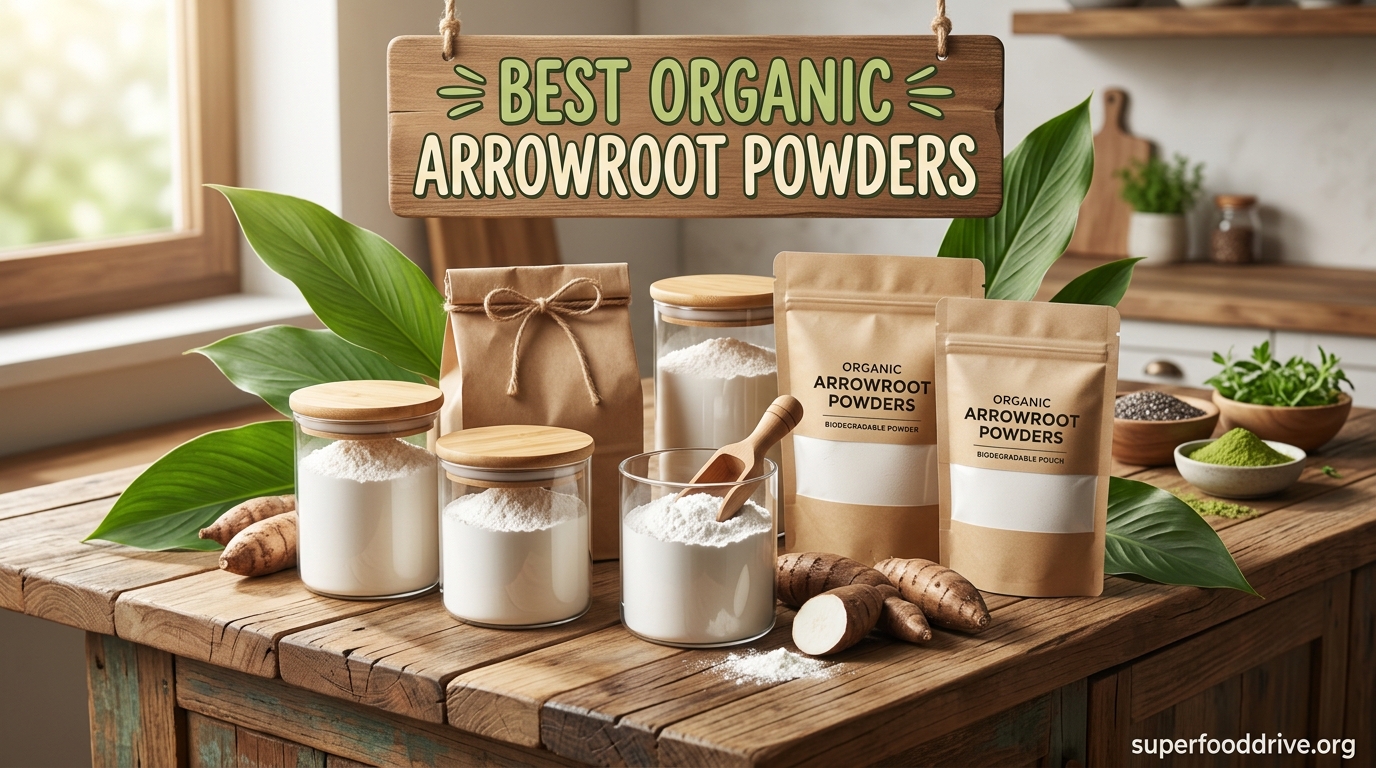 Best Organic Arrowroot Powders