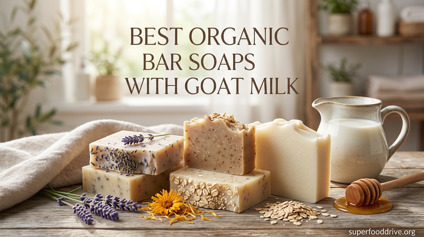 Best Organic Bar Soaps with Goat Milk