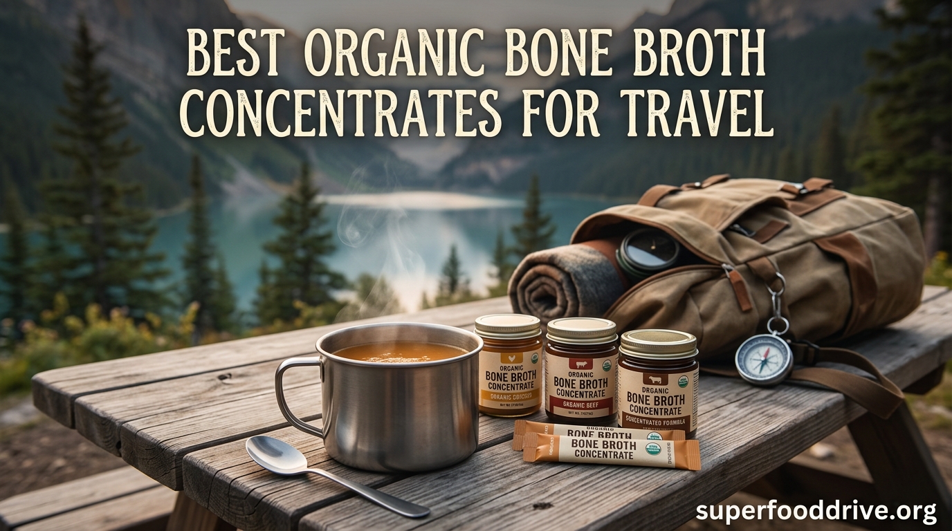 Best Organic Bone Broth Concentrates for Travel