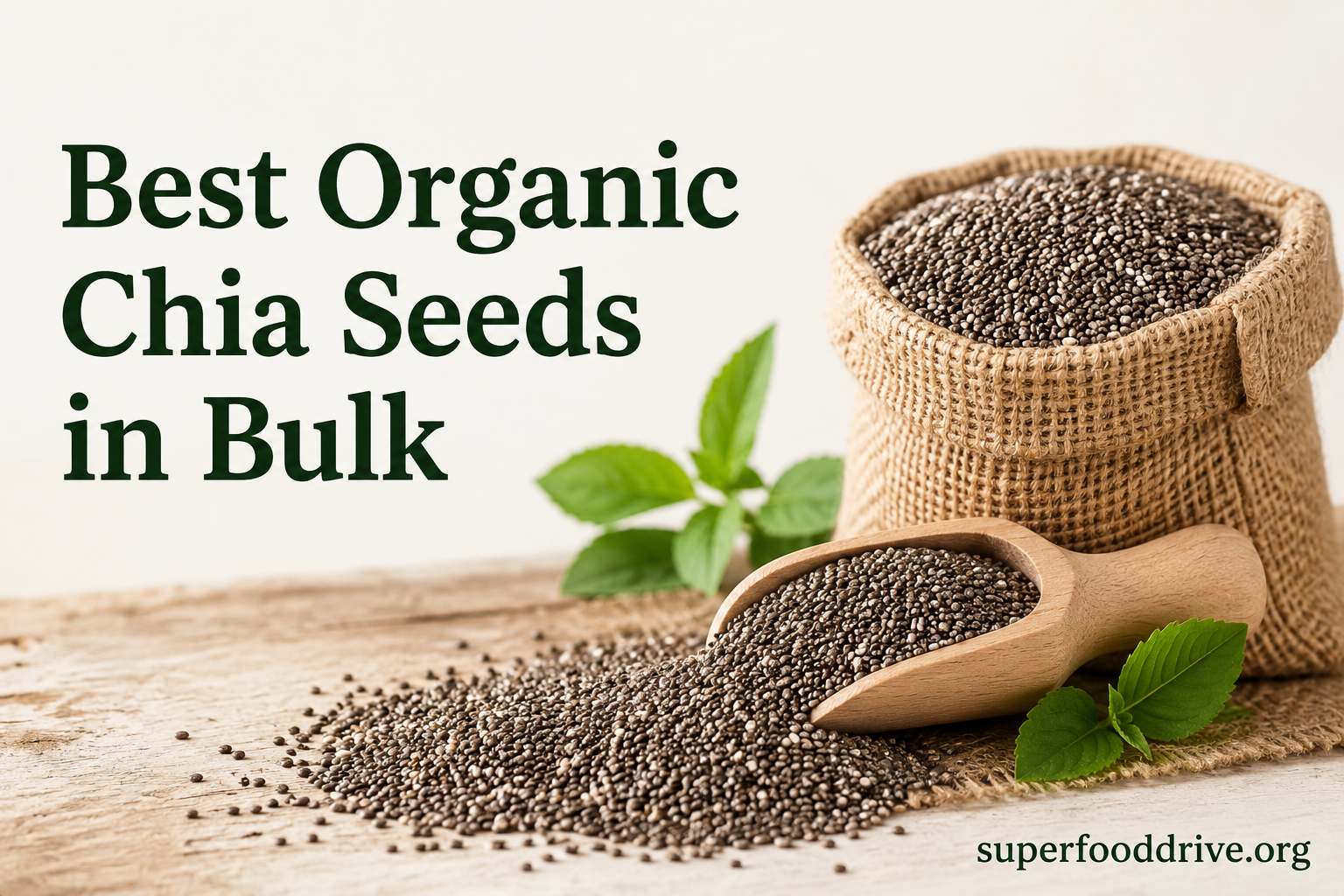 Best Organic Chia Seeds in Bulk