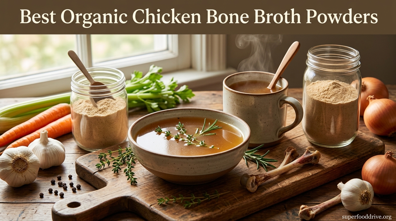 Best Organic Chicken Bone Broth Powders