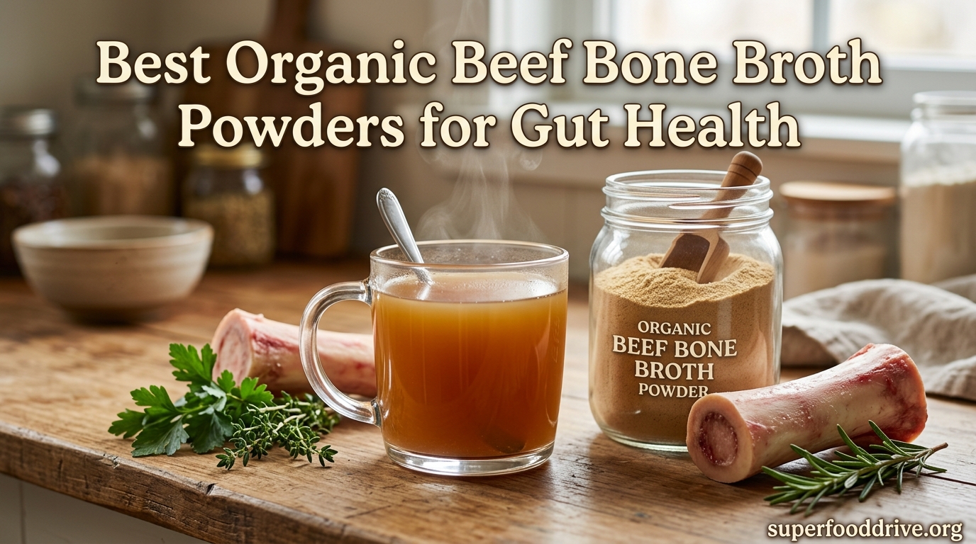 Best Organic Chicken Bone Broth Powders for Gut Health