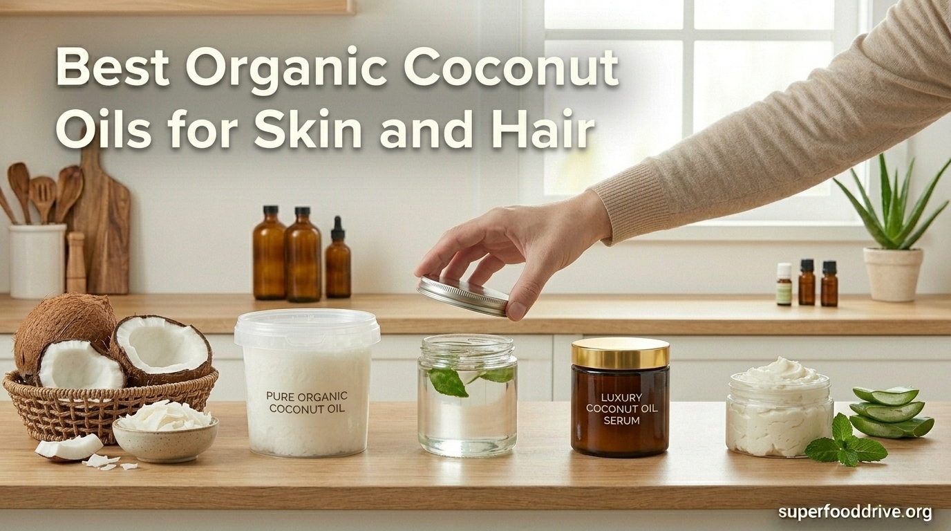 Best Organic Coconut Oils for Skin and Hair