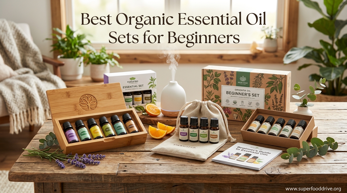 Best Organic Essential Oil Sets for Beginners