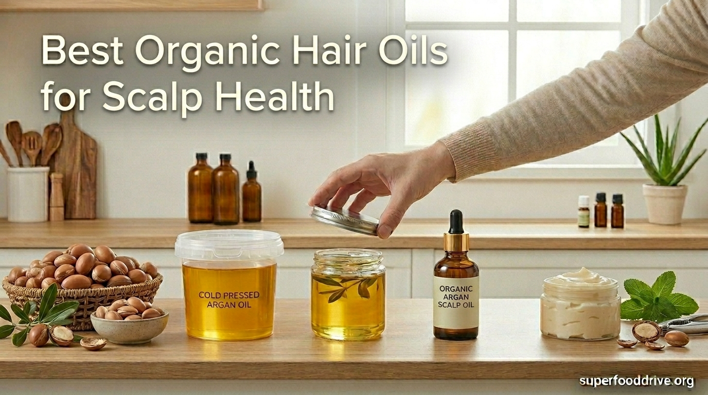 Best Organic Hair Oils for Scalp Health