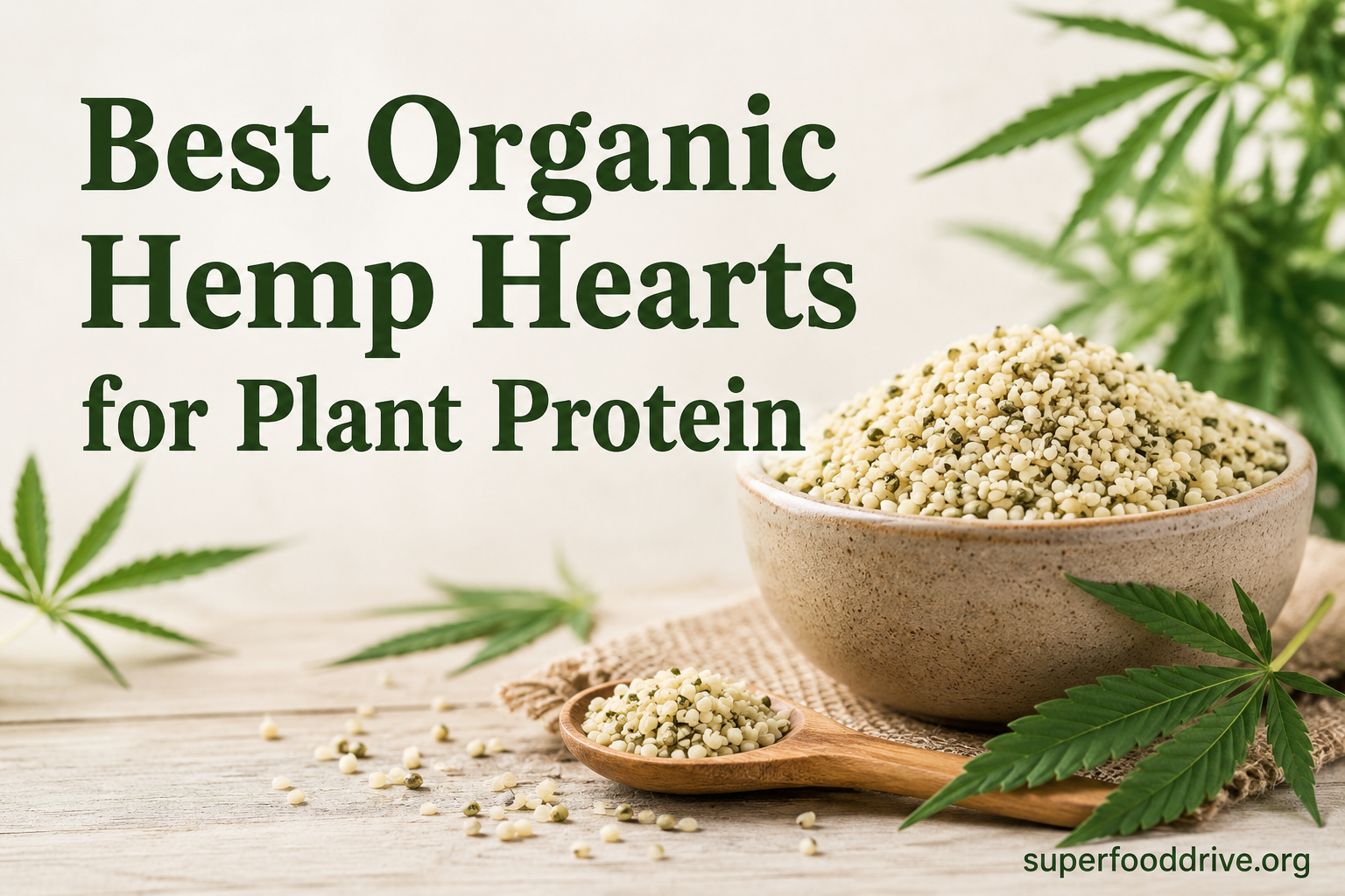 Best Organic Hemp Hearts for Plant Protein