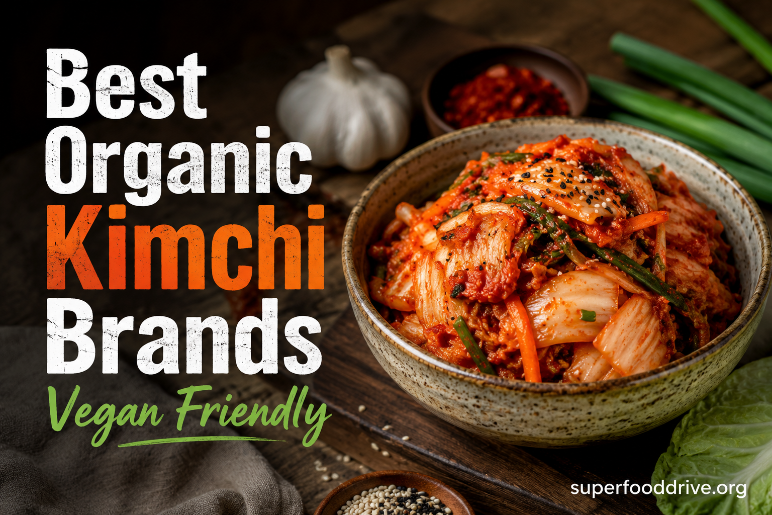 Best Organic Kimchi Brands Vegan Friendly