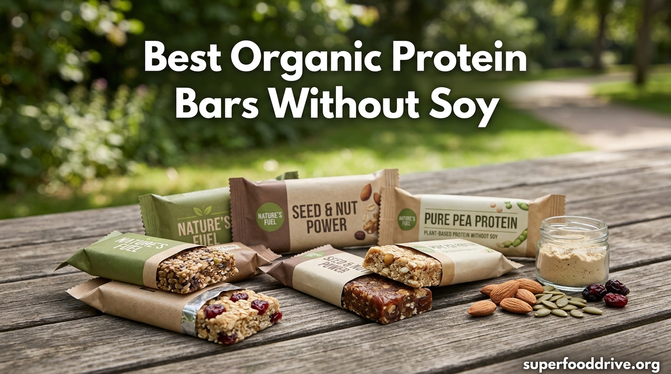 Best Organic Protein Bars Without Soy