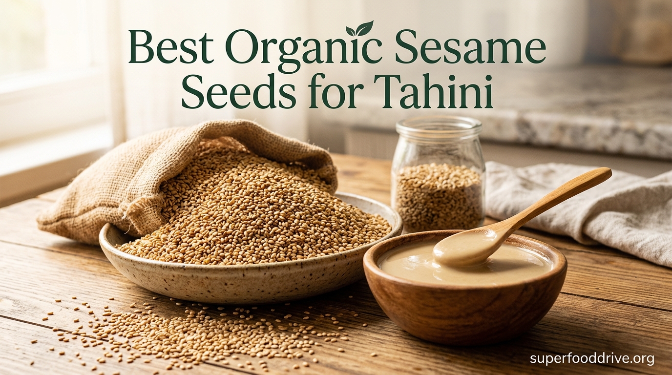 Best Organic Sesame Seeds for Tahini