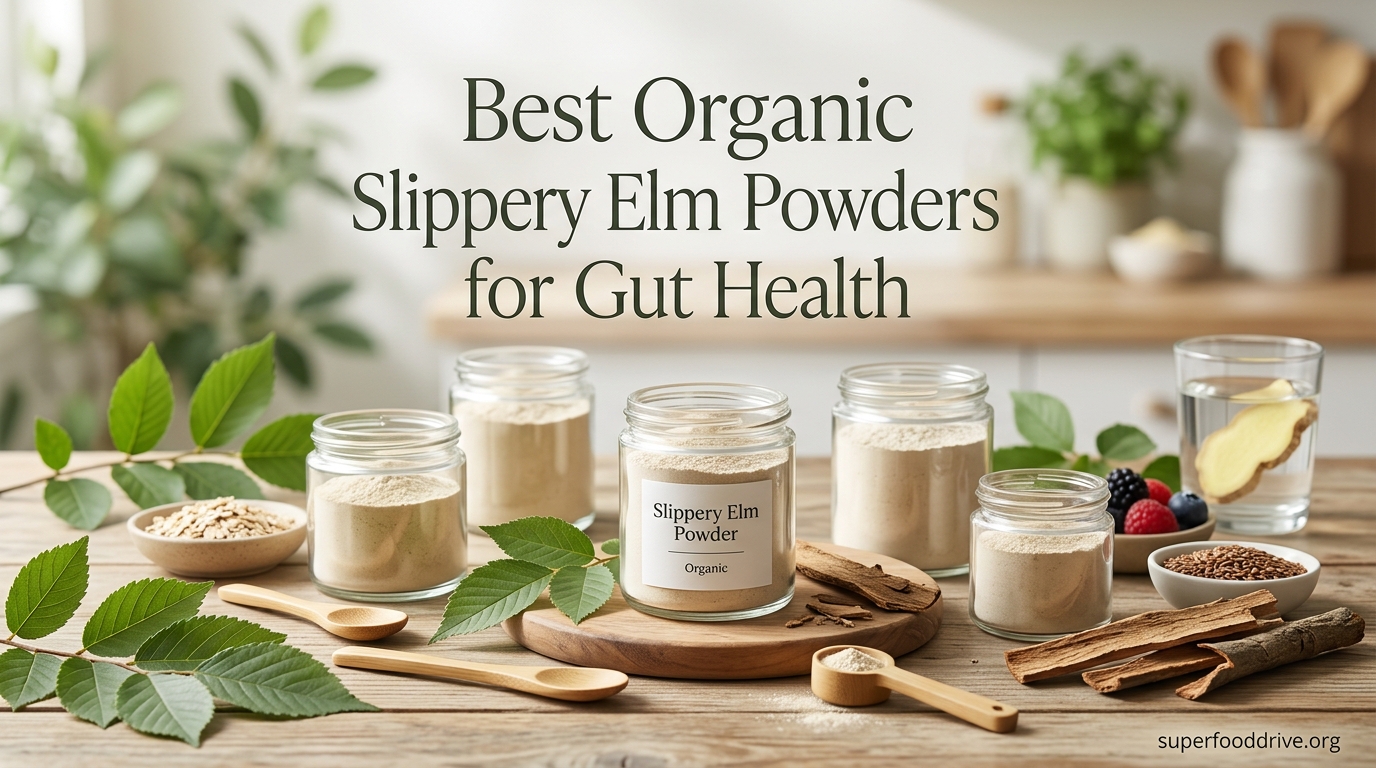 Best Organic Slippery Elm Powders for Gut Health