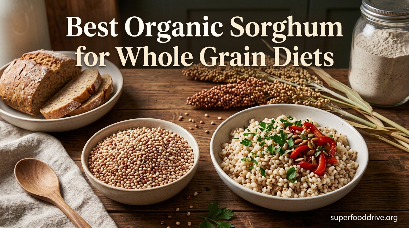 Best Organic Sorghum for Whole Grain Diets