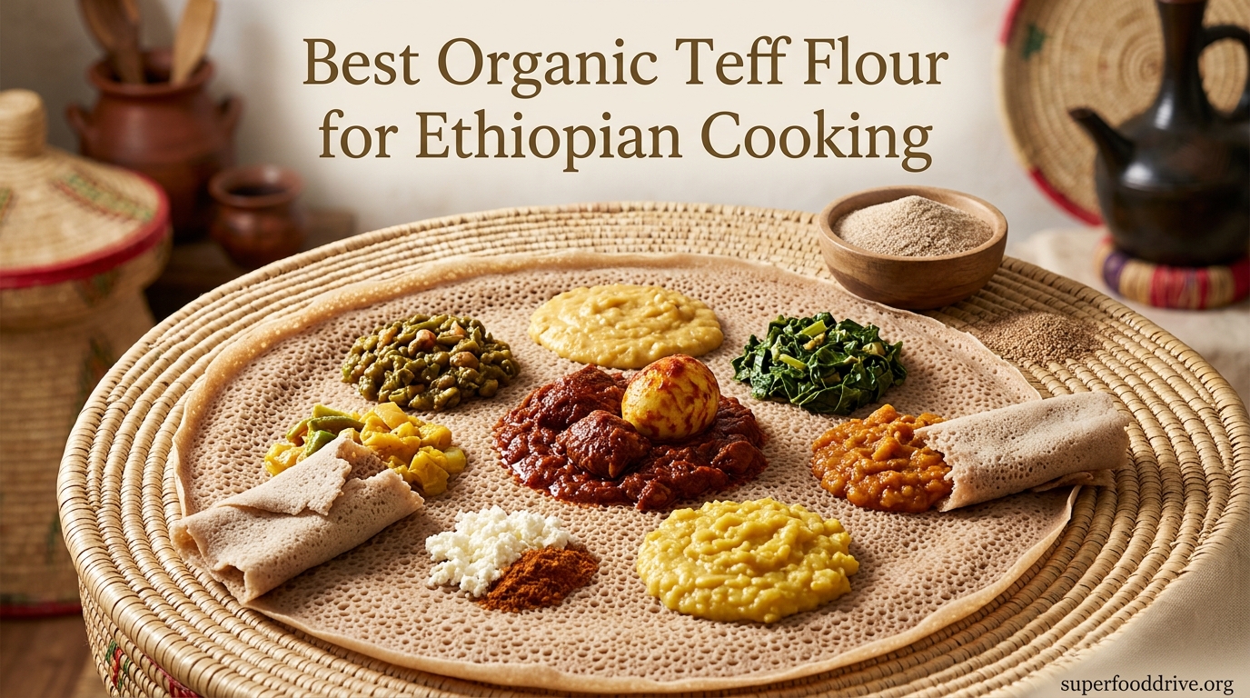 Best Organic Teff Flour for Ethiopian Cooking