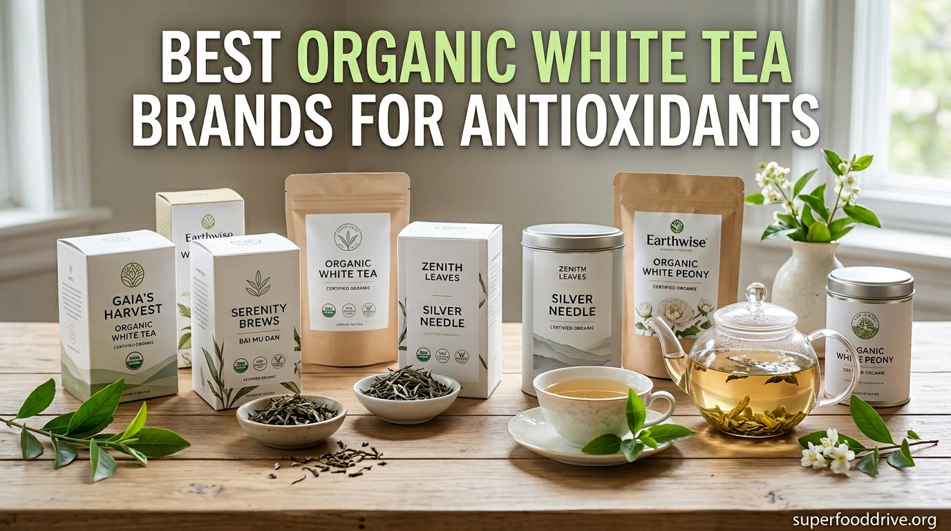 Best Organic White Tea Brands for Antioxidants