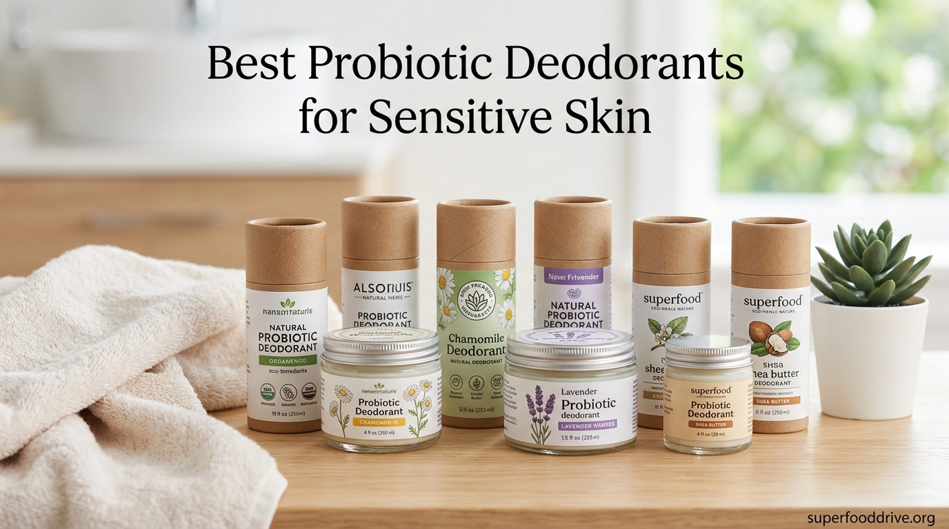 Best Probiotic Deodorants for Sensitive Skin