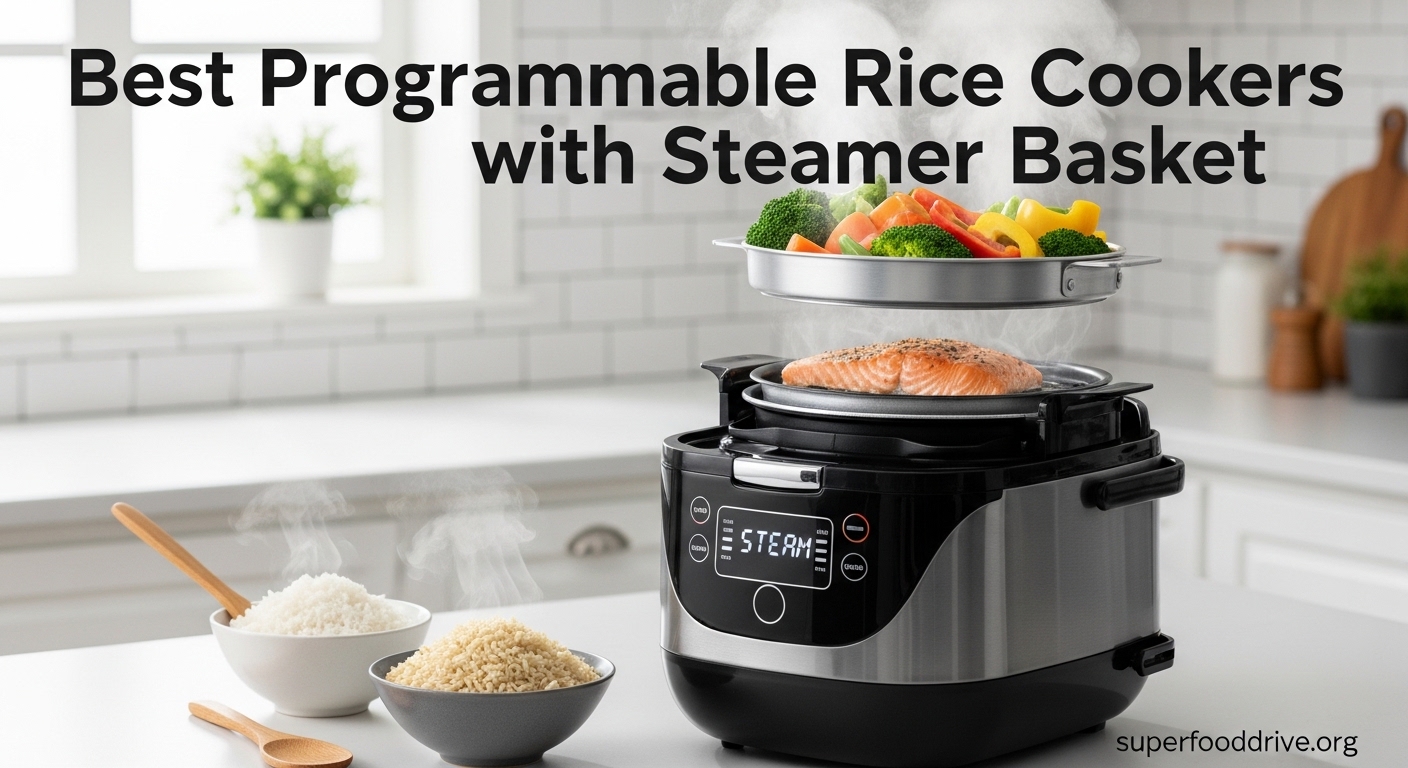 Best Programmable Rice Cookers with Steamer Basket
