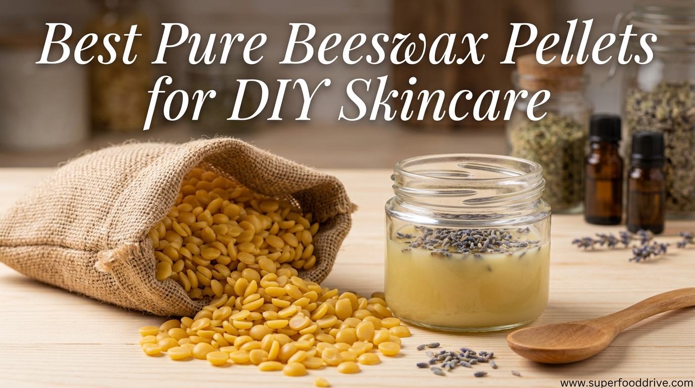 Best Pure Beeswax Pellets for DIY Skincare