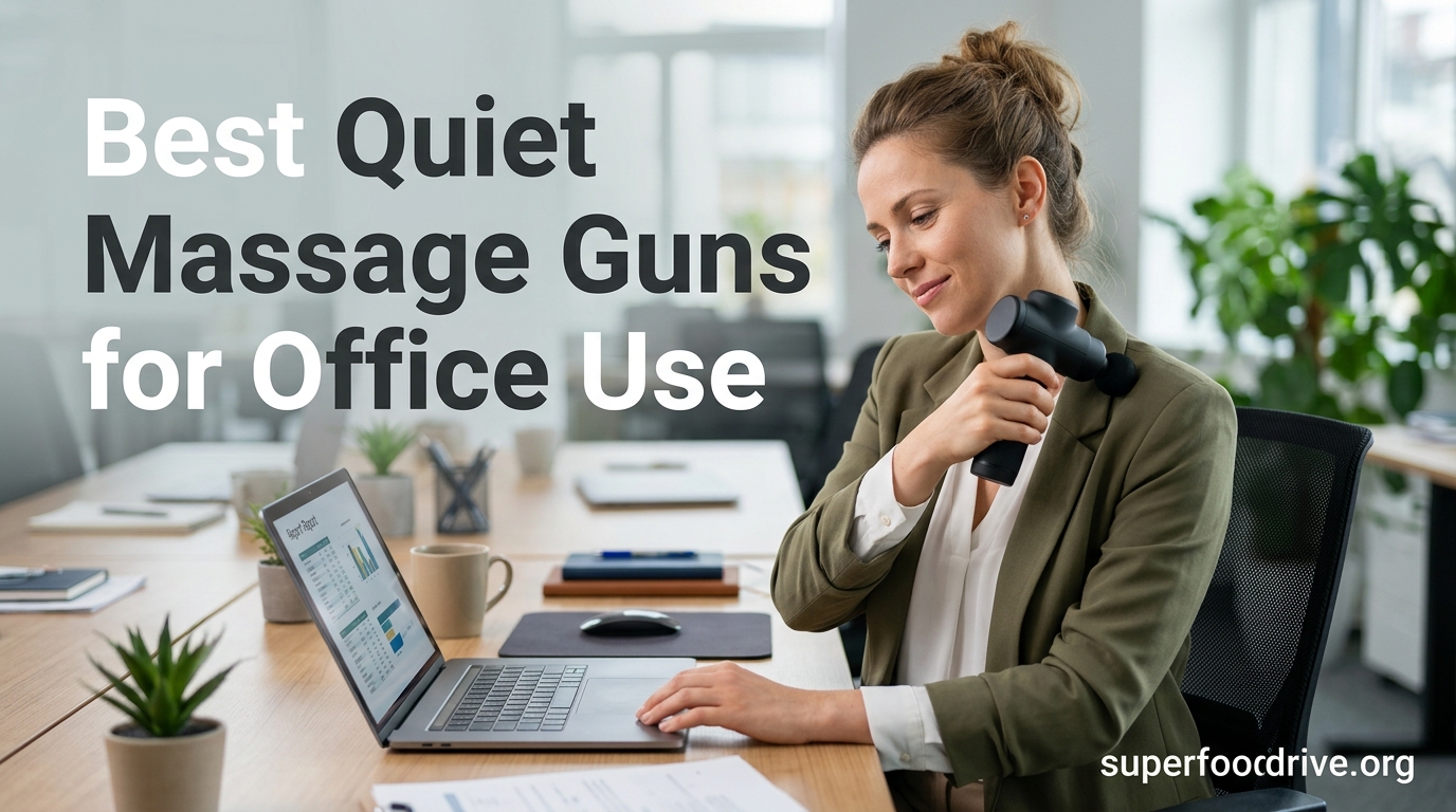 Best Quiet Massage Guns for Office Use