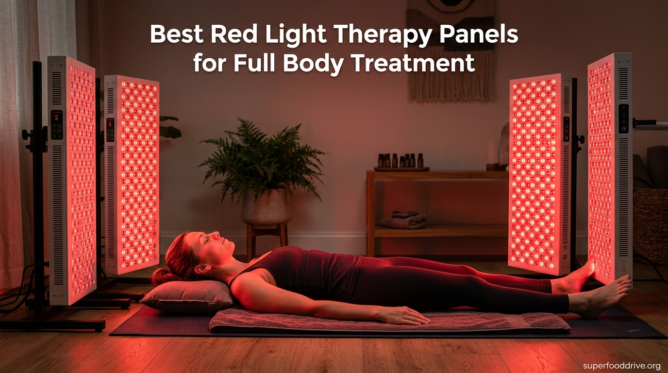 Best Red Light Therapy Panels for Full Body Treatment