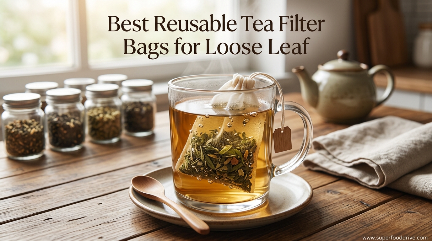 Best Reusable Tea Filter Bags for Loose Leaf