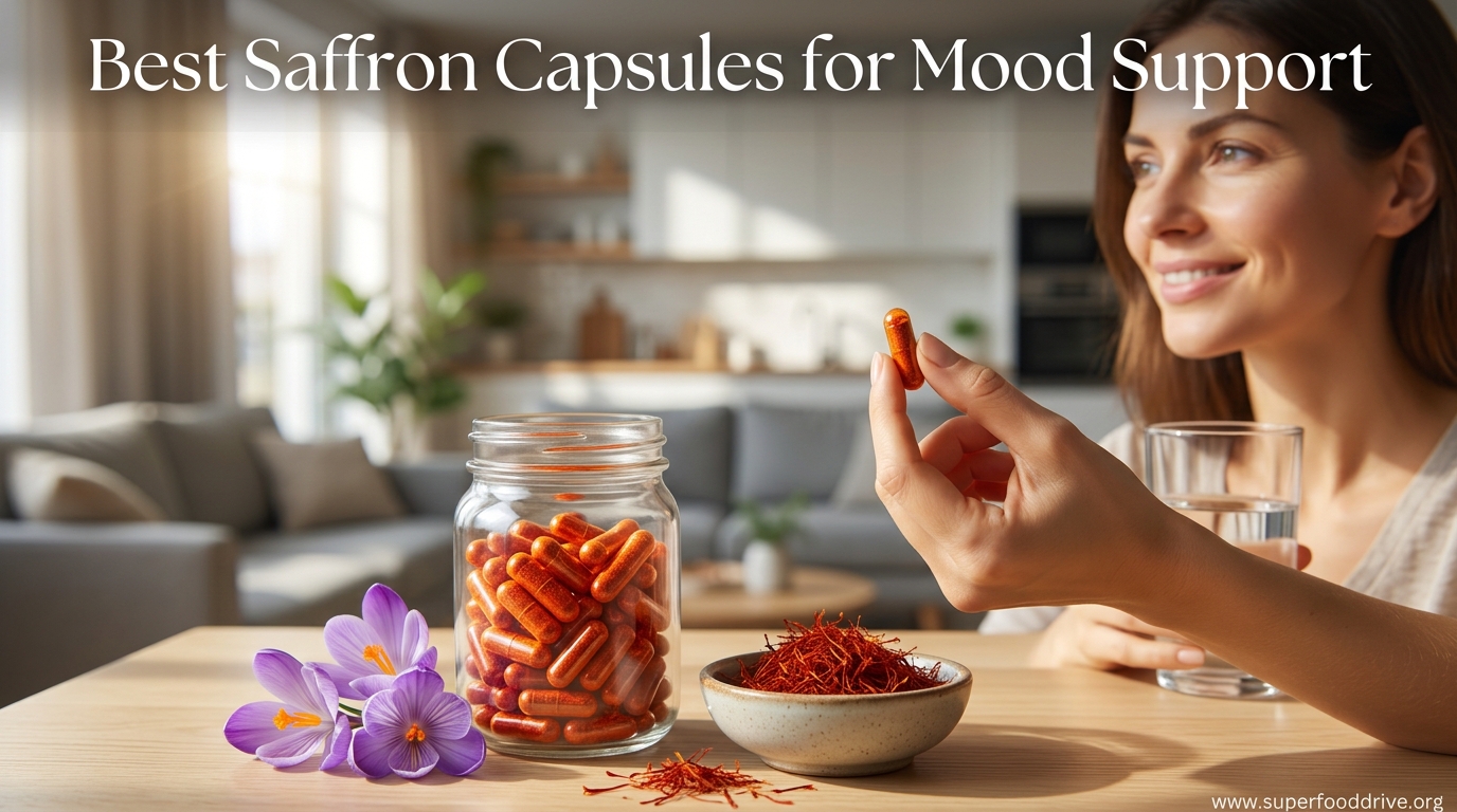 Best Saffron Capsules for Mood Support