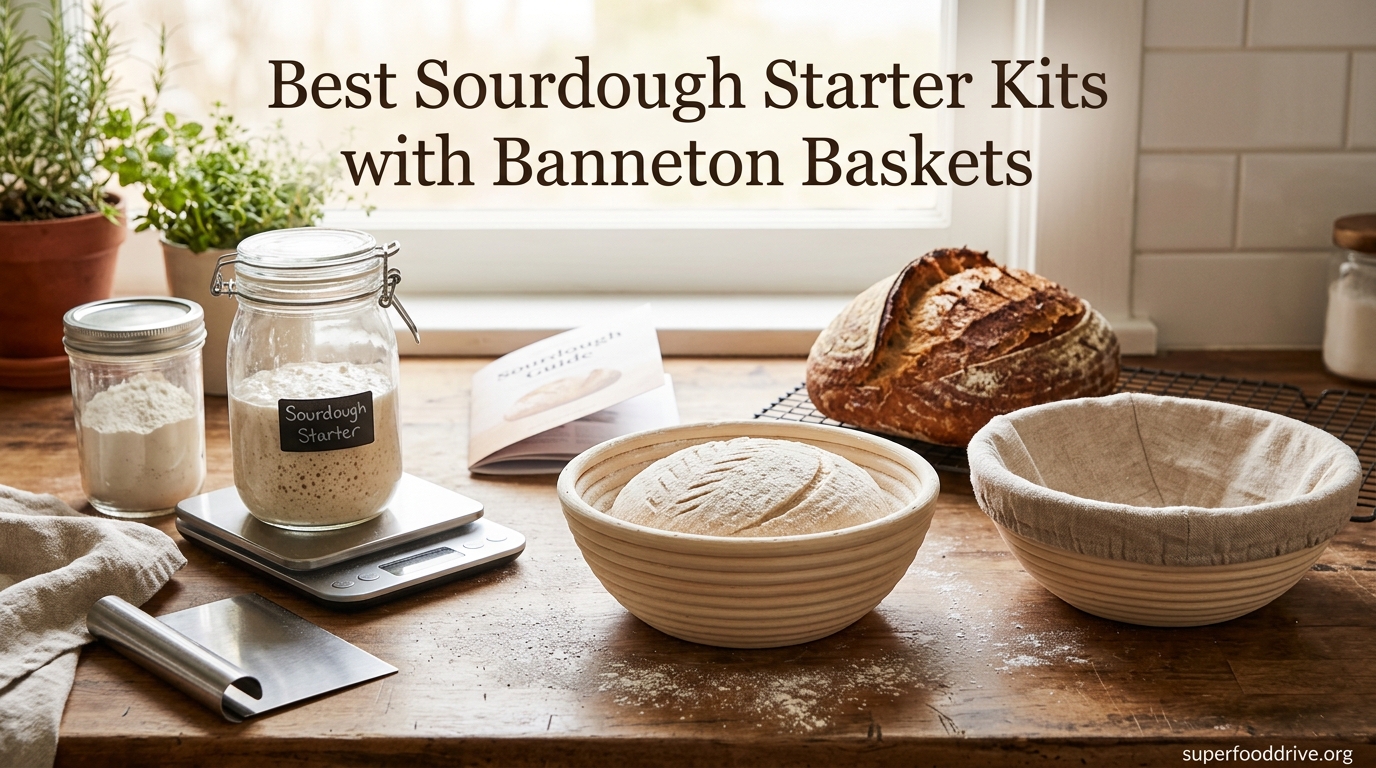 Best Sourdough Starter Kits with Banneton Baskets