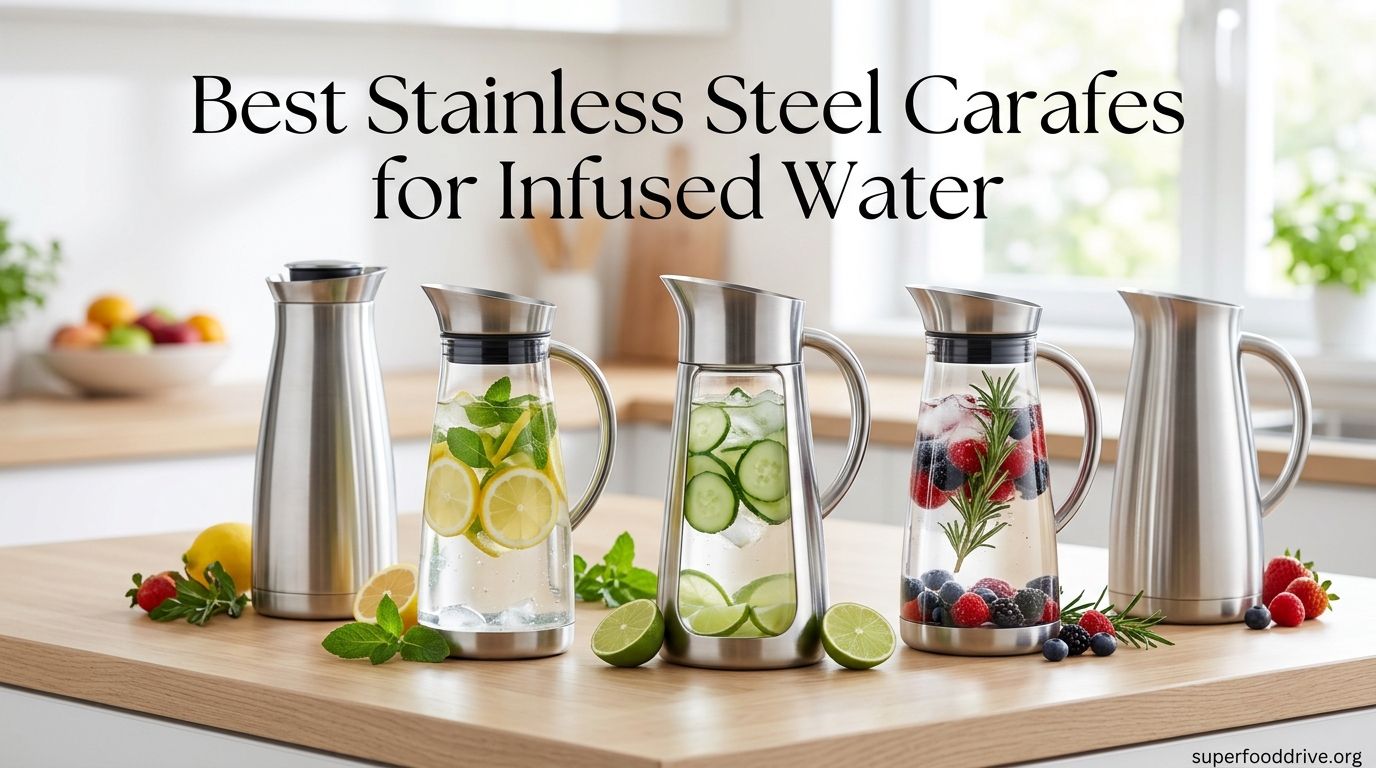 Best Stainless Steel Carafes for Infused Water
