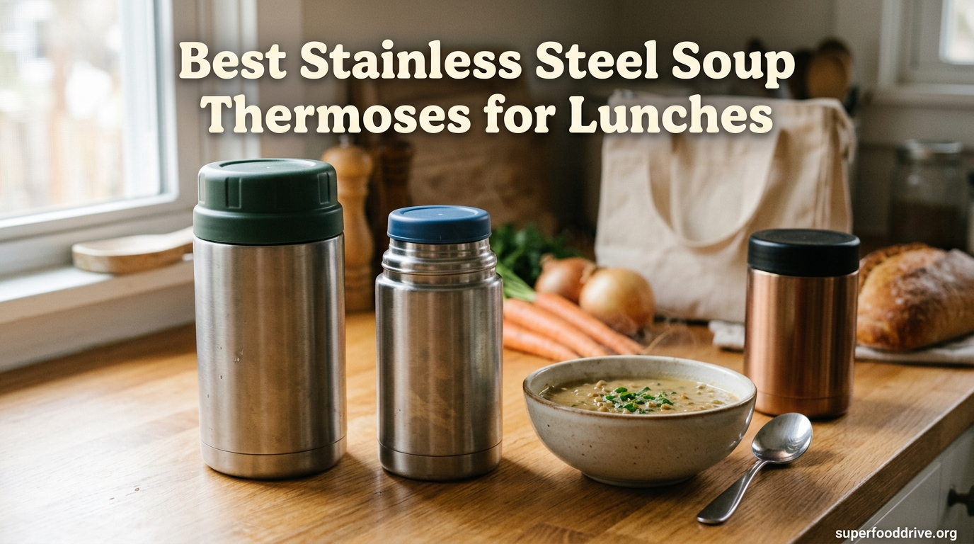 Best Stainless Steel Soup Thermoses for Lunches