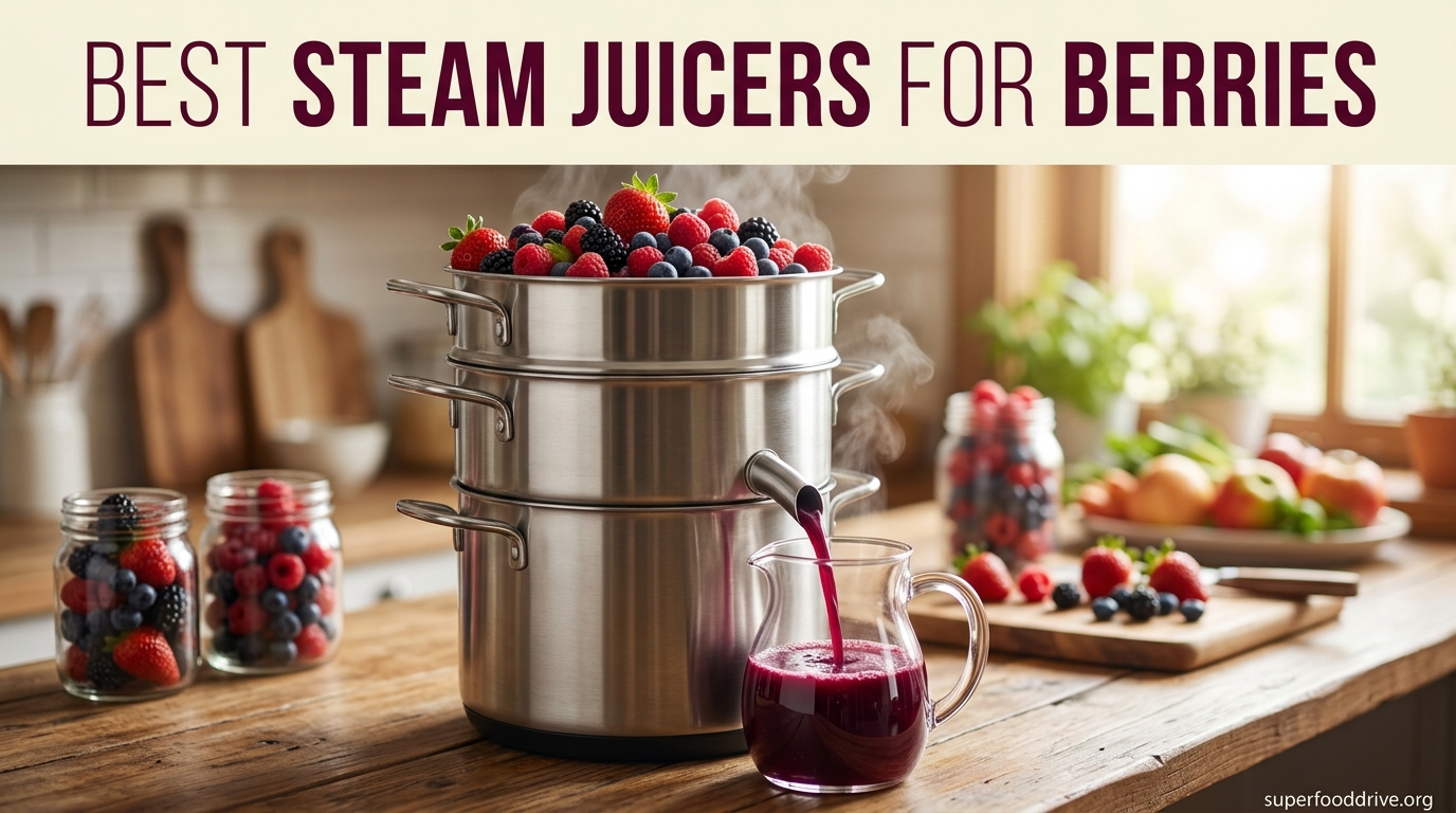Best Steam Juicers for Berries