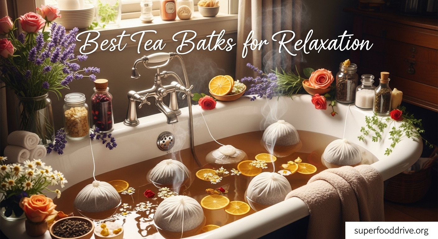 Best Tea Bath Soaks for Relaxation