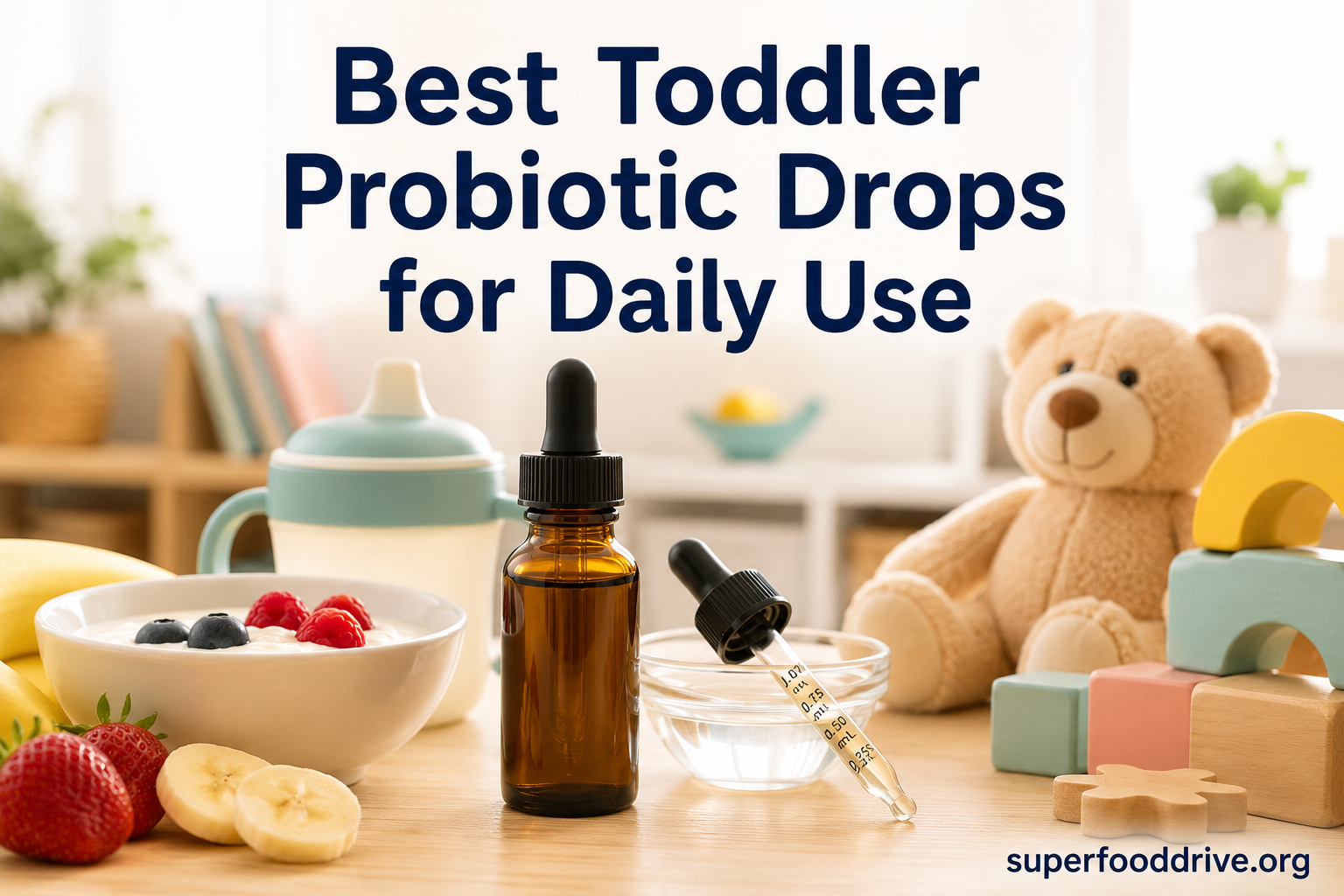 Best Toddler Probiotic Drops for Daily Use