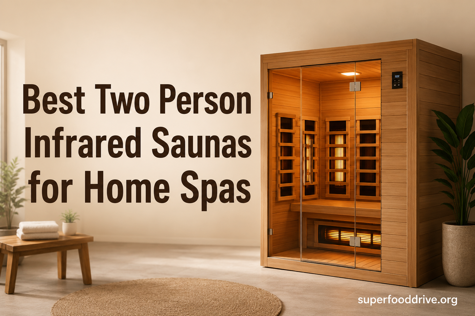 Best Two Person Infrared Saunas for Home Spas