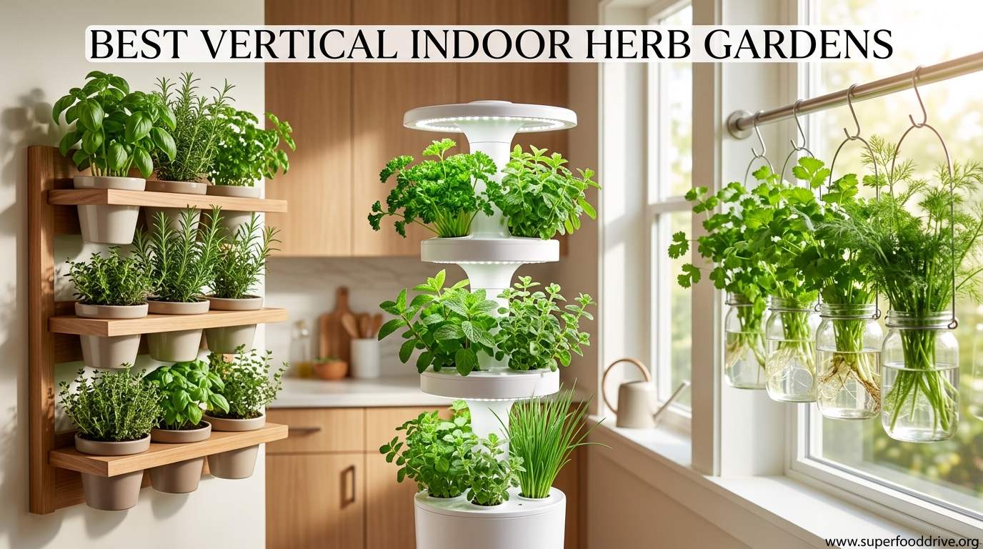Best Vertical Indoor Herb Gardens